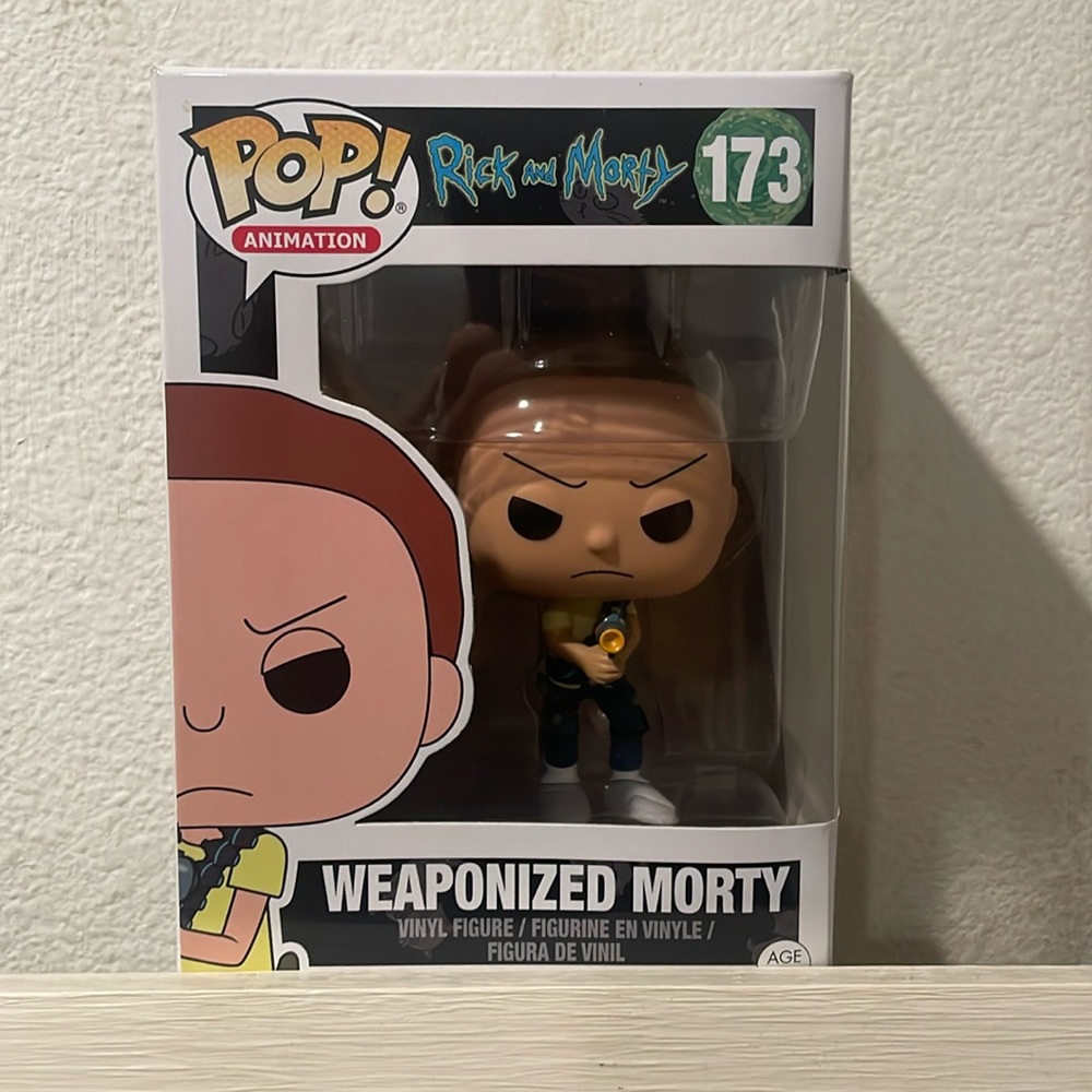 Weaponized Morty Funko Pop